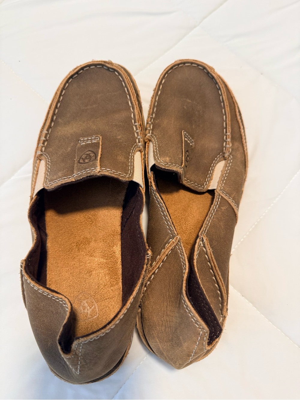 Brown Slip-On Casual Loafers -